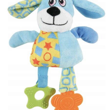 Plüsch Hündchen Blau Spielzeug für Hunde und Welpen