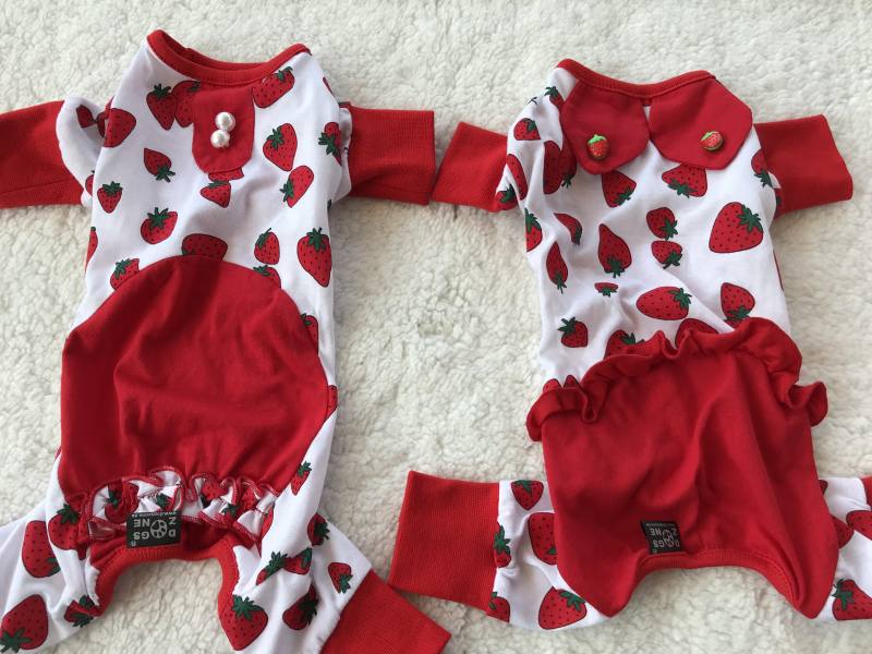 Pyjama Jogginganzug * PEARL STRAWBERRY *Hausanzug