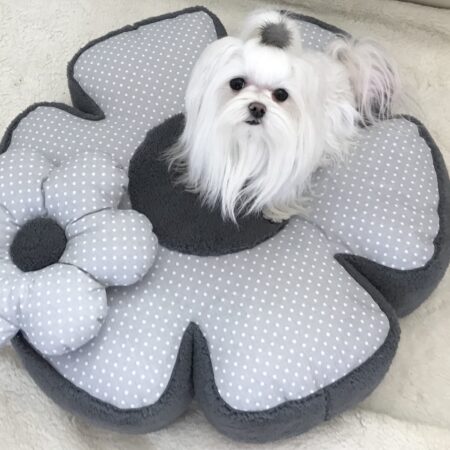 RIESEN BLUME GREY Hundebett Limited Edition