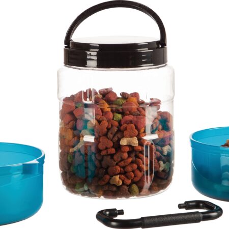 Reise-Set für Hunde ,Reisenapf ,Reisetrinknapf