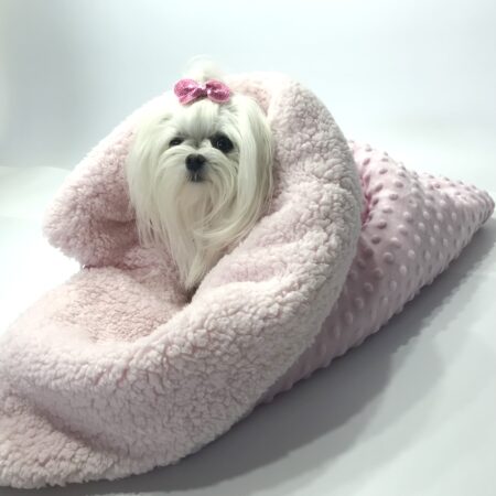 Schlafsack ,Decke ,Spielplatz für Hunde MINKY ROSE