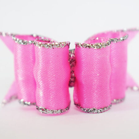 Schleife BIG ROSA SILVER