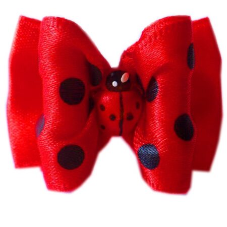 Schleife LADY BUG RED DOTS