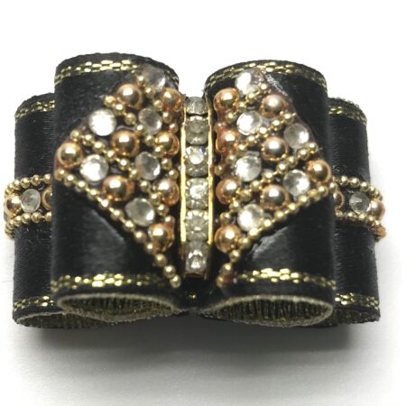 Schleife für Ausstellung SCHWARZ -GOLD