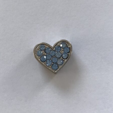 Schmuck für das Halsband * HERZ BLAU *