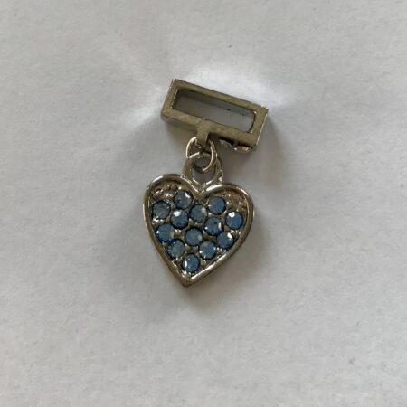 Schmuck für das Halsband * HERZ BLUE *