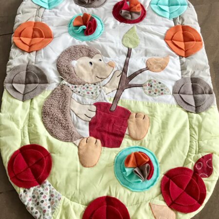 Schnüffelteppich IGEL mit Gratis Bögen für Hunde,Katzen,Welpen