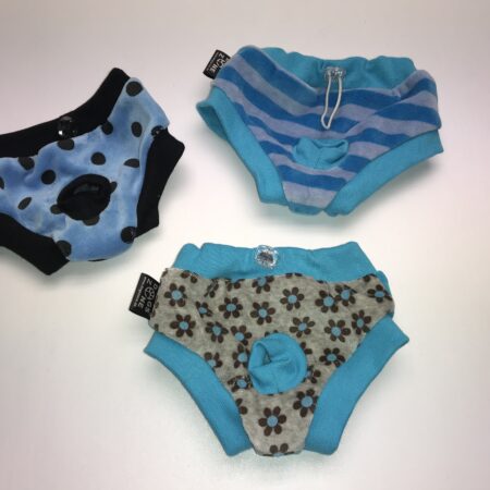 Schutzhöschen 3 Stück im SET XXS,XS Blue