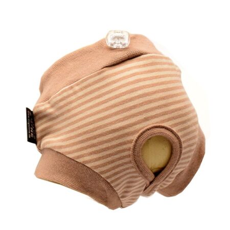 Schutzhöschen * DogsZone *BEIGE STRIPES JERSEY *