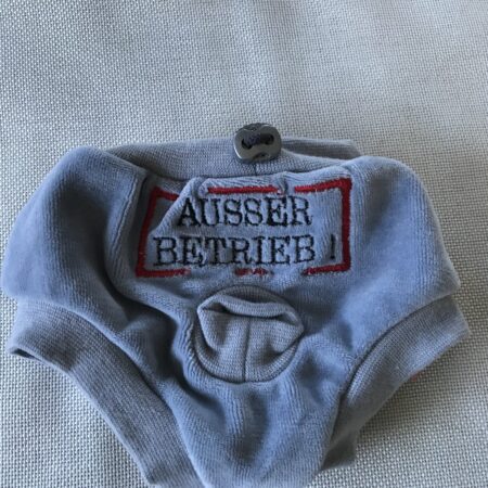 Schutzhöschen * DogsZone *GRAU *EINZELSTÜCKE XS