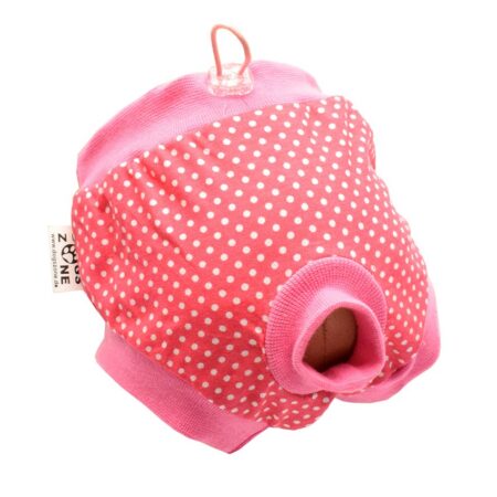 Schutzhöschen * DogsZone ROSA PUNKTE JERSEY