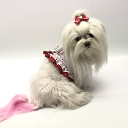 Softgeschirr *LOVELY WHITE HEART *